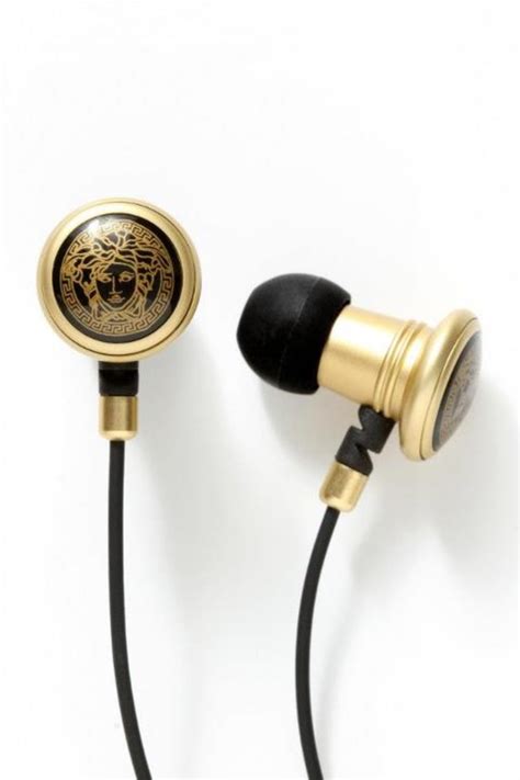 versace pen - versace headphones.
